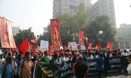മോദി സര്‍ക്കാരിന്റെ കര്‍‌ഷക വിരുദ്ധ നയങ്ങള്‍ക്കെതിരെ ഡല്‍ഹിയില്‍ മഹാ കര്‍ഷക റാലി