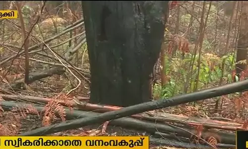 നീലക്കുറിഞ്ഞി ഉദ്യാനത്തില്‍ തീപടര്‍ന്ന സംഭവം; അന്വേഷണമില്ല, നടപടിയുമില്ല