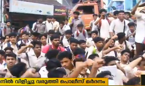 വിദ്യാര്‍ത്ഥികൾ തമ്മിലെ തർക്കം; സ്റ്റേഷനിൽ വിളിച്ചുവരുത്തി എഎസ്ഐയുടെ നേതൃത്വത്തിൽ മർദ്ദനം