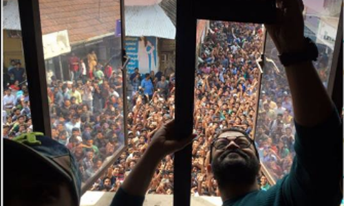 ആരാധകരെ ആവേശത്തിലാക്കി ഷാജിപാപ്പന്‍ കോഴിക്കോട് 