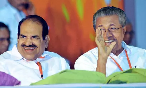 ബിജെപിയെയും ആര്‍എസ്എസിനെയും കടന്നാക്രമിച്ച് പിണറായിയും കോടിയേരിയും