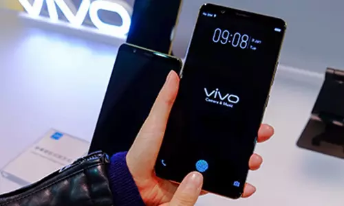 ഡിസ്‌പ്ലേയില്‍ വിരലടയാള സ്‌കാനറുള്ള ആദ്യ ഫോണുമായി വിവോ