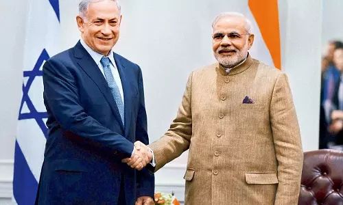 ഇന്ത്യയും ഇസ്രയേലും 9 കരാറുകളില്‍ ഒപ്പുവെച്ചു