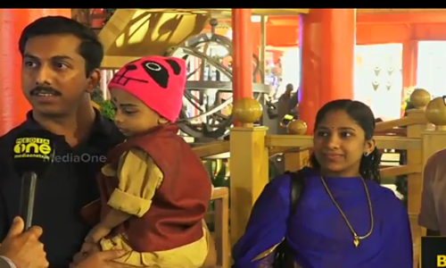 സന്ദര്‍ശകരെ ആകര്‍ഷിച്ച് ഗ്ലോബല്‍ വില്ലേജ്