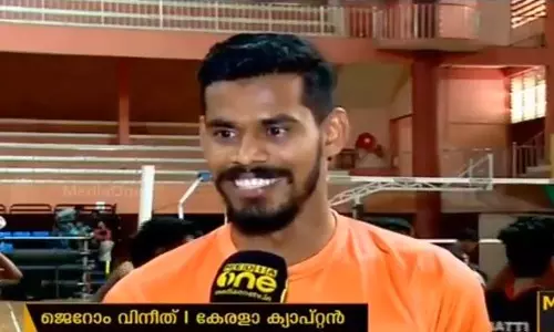 ദേശീയ സീനിയര്‍ വോളീബോള്‍ ചാമ്പ്യന്‍ഷിപ്പ്; തമിഴ്നാടു താരങ്ങളുടെ കരുത്തില്‍ കേരളം