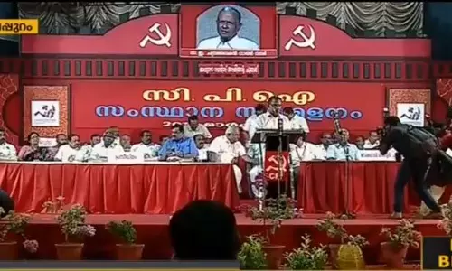 സിപിഐ സംസ്ഥാന സമ്മേളനം, ഇന്ന് പൊതുചര്ച്ച സിപിഐ സംസ്ഥാന സമ്മേളനം, ഇന്ന് പൊതുചര്ച്ച