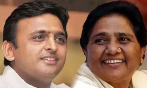 യുപിയില്‍ ബിജെപിക്കെതിരെ എസ്‍പിയും ബിഎസ്പിയും ഒരുമിക്കുന്നു