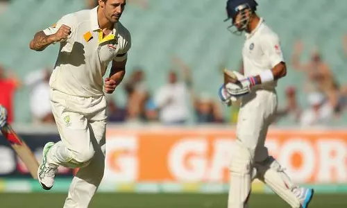 തന്‍റെ പന്ത് കൊഹ്‍ലിയുടെ ഹെല്‍മറ്റിലടിച്ചപ്പോള്‍ വല്ലാതെ വിഷമിച്ചെന്ന് ജോണ്‍സണ്‍