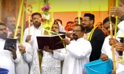 വിശുദ്ധവാര ശുശ്രൂഷകൾക്ക്​ ഗൾഫിലെ ദേവാലയങ്ങളിലും തുടക്കമായി