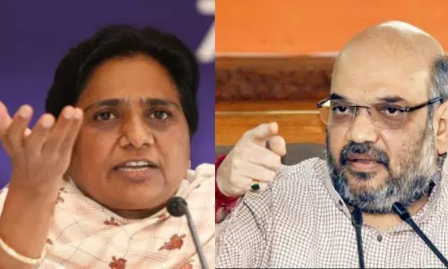 അമിത്ഷായുടേത് അസഭ്യ സംഘി ഭാഷണം രൂക്ഷ വിമര്ശവുമായി മായാവതി അമിത്ഷായുടേത് അസഭ്യ സംഘി ഭാഷണം രൂക്ഷ വിമര്ശവുമായി മായാവതി