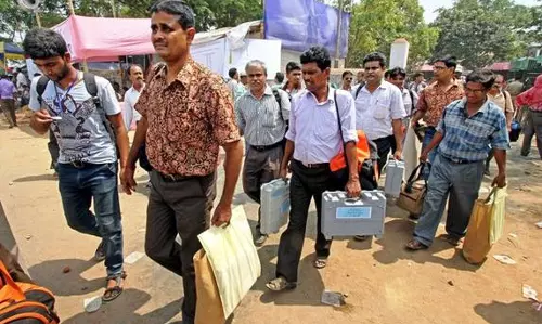 പശ്ചിമബംഗാള്‍ തെരഞ്ഞെടുപ്പ്: രണ്ടാംഘട്ടത്തില്‍ ഇതുവരെ 85 % പോളിംഗ്