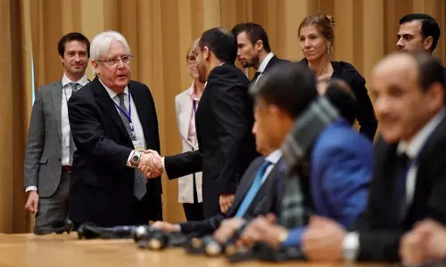 യമന് സമാധാന ചര്ച്ച പുരോഗമിക്കുന്നു; പ്രതീക്ഷയുണ്ടെന്ന് ഐക്യരാഷ്ട്ര സഭ യമന് സമാധാന ചര്ച്ച പുരോഗമിക്കുന്നു; പ്രതീക്ഷയുണ്ടെന്ന് ഐക്യരാഷ്ട്ര സഭ