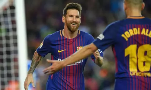 ബാഴ്‌സലോണക്ക് തകര്‍പ്പന്‍ ജയം, മെസിക്ക് ഹാട്രിക്ക്