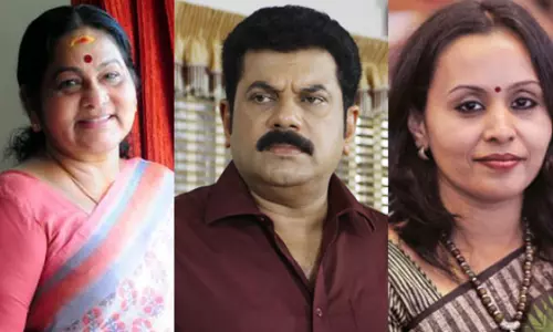 മുകേഷും ലളിതയും വീണാ ജോര്ജും സ്ഥാനാര്ഥികള് മുകേഷും ലളിതയും വീണാ ജോര്ജും സ്ഥാനാര്ഥികള്