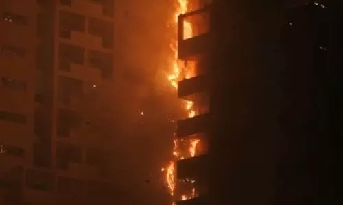 യുഎഇയിലെ റസിഡന്‍ഷ്യല്‍ ടവറില്‍ തീപിടുത്തം