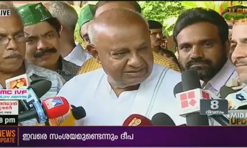 യുഡിഎഫ് - ബിജെപി നീക്കുപോക്കില്ലെങ്കില്‍ എല്‍ഡിഎഫ് അധികാരത്തില്‍ വരും: ദേവഗൌഡ