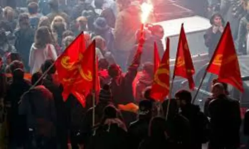 തൊഴില്‍ നിയമ പരിഷ്കരണം:  ഫ്രാന്‍സില്‍ തൊഴിലാളി പ്രതിഷേധം അക്രമാസക്തമായി