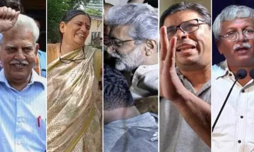 മാവോയിസ്റ്റ് ബന്ധമാരോപിച്ച് അറസ്റ്റ്: സാമൂഹ്യപ്രവര്‍ത്തകരുടെ വീട്ടുതടങ്കല്‍ 17 വരെ നീട്ടി