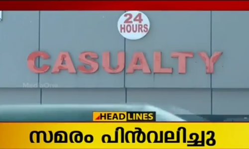 നഴ്സുമാരുടെ അനിശ്ചിതകാല സമരം പിന്‍വലിച്ചു