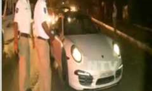 അപകടകരമായ രീതിയില്‍ വാഹനമോടിച്ച കേന്ദ്രമന്ത്രിയുടെ മകനെതിരെ കേസെടുത്തു