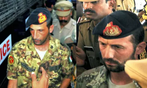 കടല്‍ക്കൊല കേസ്: അവധി നീട്ടി നല്‍കണമെന്ന നാവികരുടെ ഹരജി സുപ്രീം കോടതി ഇന്ന് പരിഗണിക്കും