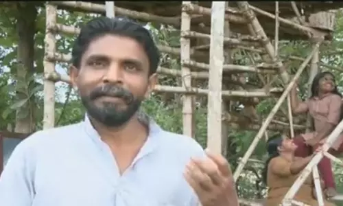 നിളയെ സംരക്ഷിക്കാനായി നിളയുടെ തീരത്ത് പ്രകൃതിയോടിണങ്ങി ഒരു കുടുംബം നിളയെ സംരക്ഷിക്കാനായി നിളയുടെ തീരത്ത് പ്രകൃതിയോടിണങ്ങി ഒരു കുടുംബം