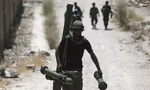 സിറിയന്‍ വിമതര്‍ക്ക്  അമേരിക്കയുടെ ആയുധ സഹായം