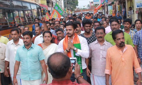 കേരളം നഗരമെന്ന് ട്വീറ്റ് ചെയ്ത ശ്രീശാന്തിനെ എതിരേറ്റത് ട്രോള്‍ മഴ