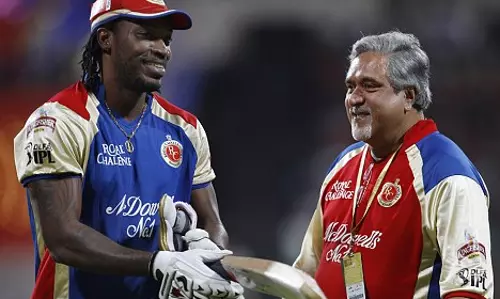 മല്യയുടെ അടിച്ചുപൊളി ജീവിതത്തിന്‍റെ ആരാധകനാണെന്ന് ഗെയില്‍