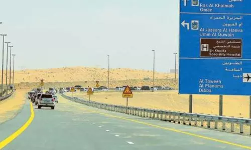 വികസിപ്പിച്ച എമിറേറ്റ്സ് പാത ഗതാഗതത്തിനായി തുറന്നുകൊടുത്തു