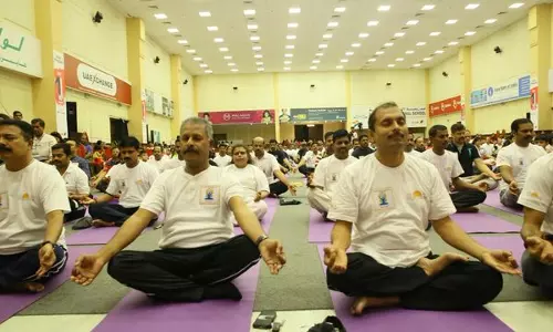 ബഹ്റൈനില് യോഗാദിനം ആചരിച്ചു ബഹ്റൈനില് യോഗാദിനം ആചരിച്ചു