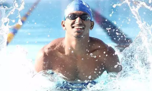 റയോയില്‍ സാജന്‍ പ്രകാശ് നീന്തും