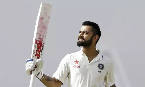 കൊഹ്‍ലിക്ക് ശതകം; ഒന്നാം ദിനം ഇന്ത്യക്ക് സ്വന്തം