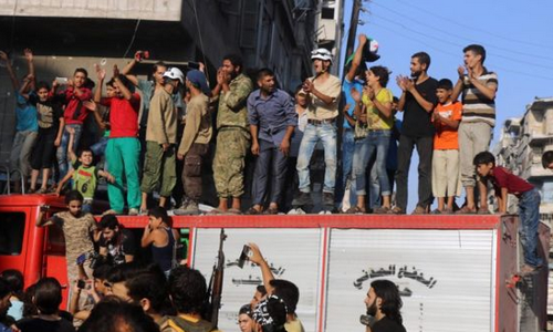 അലപ്പോയില്‍ വിമതരുടെ മുന്നേറ്റം