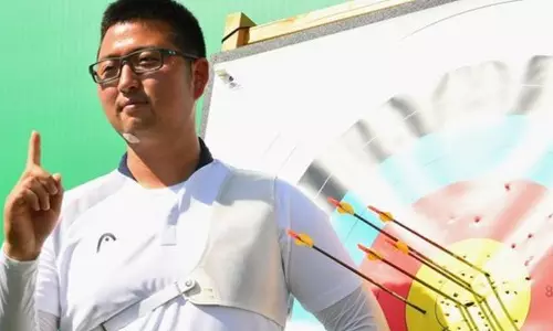 റിയോയില്‍ ലോക റെക്കോര്‍ഡ് എയ്തുവീഴ്‍ത്തി കിം വൂജിന്‍