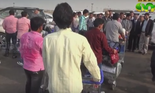 സൌദി കമ്പനിയിലെ തൊഴിലാളികളുടെ ആദ്യസംഘം തിരിച്ചെത്തി, മലയാളികളില്ല