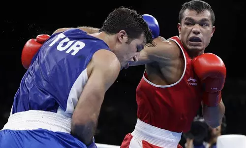 ഇടിക്കൂട്ടില്‍ ഇടിമിന്നലായി വികാസ്