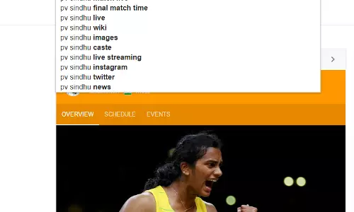 സ്വര്‍ണ പോരാട്ടത്തിനായി സിന്ധു ഒരുങ്ങുമ്പോള്‍ ഇന്ത്യ ഗൂഗിള്‍ ചെയ്തത് താരത്തിന്‍റെ ജാതി