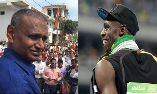 ബോള്‍ട്ട് പാവപ്പെട്ടവന്‍; ഒളിമ്പിക് മെഡല്‍ നേട്ടത്തിനു പിന്നില്‍ ബീഫാണെന്ന് ബിജെപി എംപി