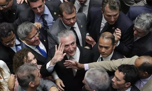 മൈക്കല്‍ ടെമര്‍ ബ്രസീല്‍ പ്രസിഡന്റ്