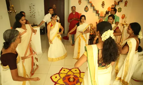 തിരുവോണത്തെ വരവേറ്റ് പ്രവാസികള് തിരുവോണത്തെ വരവേറ്റ് പ്രവാസികള്