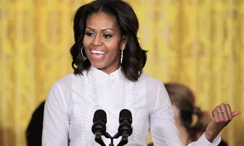 ഒബാമയെ അനുകരിക്കുന്ന മിഷേലിന്റെ വീഡിയോ വൈറലാകുന്നു