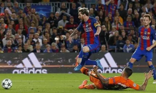 മെസിക്ക് ഹാട്രിക്ക്, ബാഴ്‌സക്ക് തകര്‍പ്പന്‍ ജയം