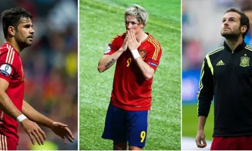 ടോറസ്, മാറ്റ, ഡീഗോ കോസ്റ്റ എന്നിവരില്ലാതെ സ്പെയിനിന്റെ യൂറോ ടീം