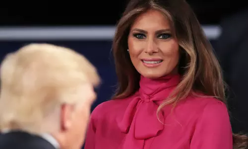 ട്രംപിന്റെ അശ്ലീല പരാമര്‍ശത്തിനെതിരെ പൊതുവേദിയില്‍ മെലാനിയ ട്രംപ്