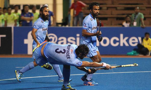 ഏഷ്യന്‍ ചാമ്പ്യന്‍സ് ട്രോഫി: ചൈനയെ ഗോളില്‍ മുക്കി ഇന്ത്യ