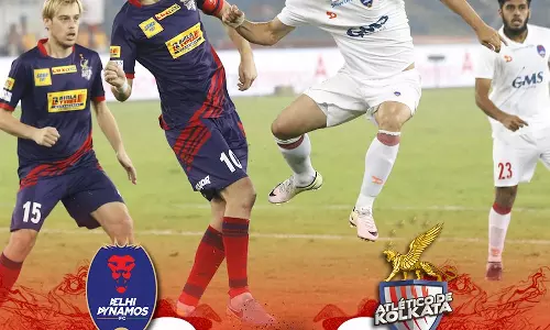 11 മിനിറ്റിനിടെ മൂന്ന് ഗോള്‍; കൊല്‍ക്കത്തയെ സമനിലയില്‍ തളച്ച് ദല്‍ഹി