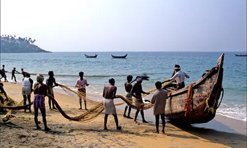 നോട്ട് നിരോധത്തില് തളര്ന്ന് മത്സ്യത്തൊഴിലാളികള് നോട്ട് നിരോധത്തില് തളര്ന്ന് മത്സ്യത്തൊഴിലാളികള്