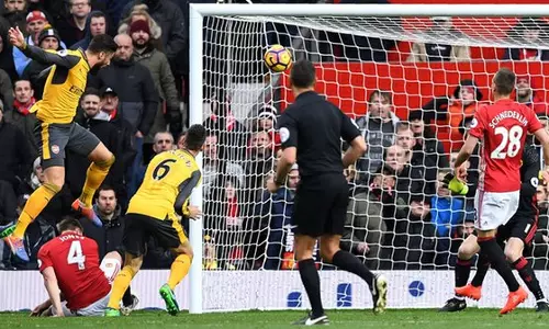 ആഴ്‍സണല്‍ - മാഞ്ചസ്റ്റര്‍ മത്സരം സമനിലയില്‍