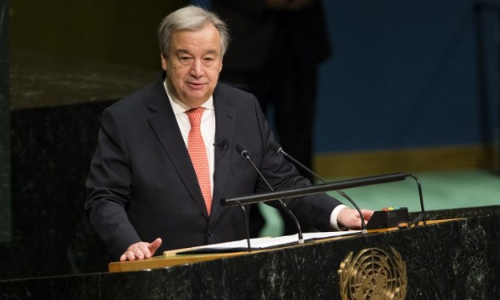 യു.എന്‍ സെക്രട്ടറി ജനറലായി അന്റോണിയോ ഗുട്ടെറസ് സ്ഥാനമേറ്റു